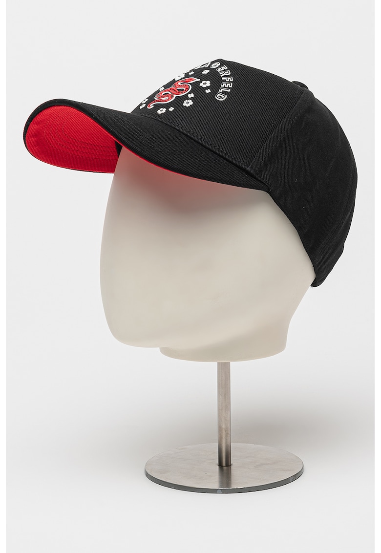 Sapca cu logo LNY - Rosu/Negru/Alb optic