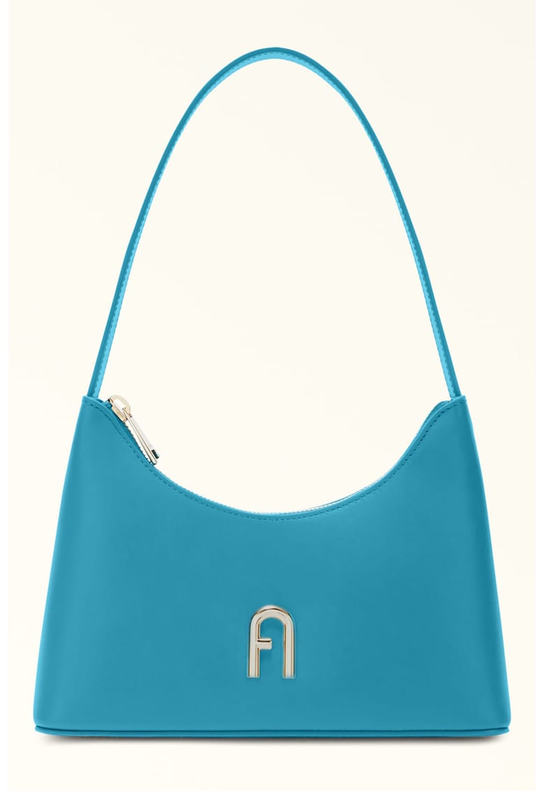 Geanta de piele cu bareta lunga de umar Diamante