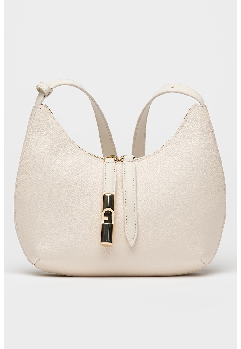 Geanta din piele cu bareta de umar Goccia