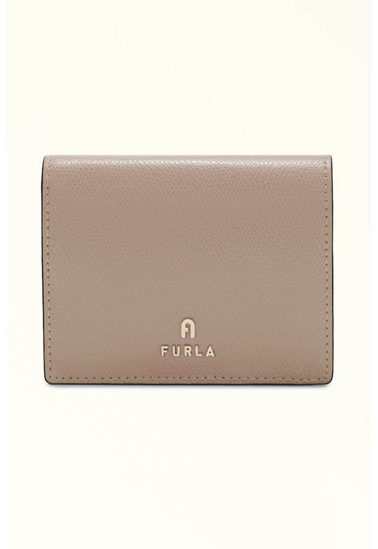 Portofel pliabil din piele Camelia