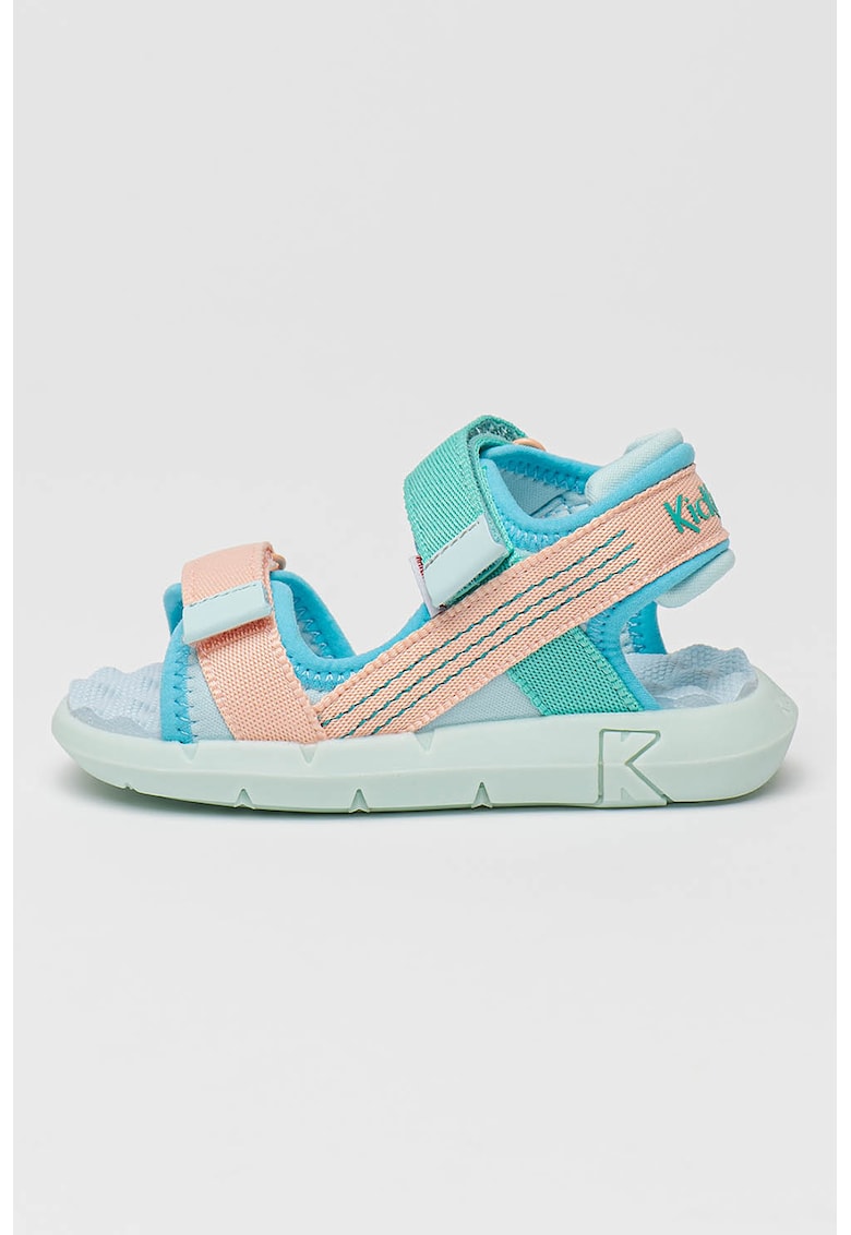 Sandale unisex din material textil cu velcro