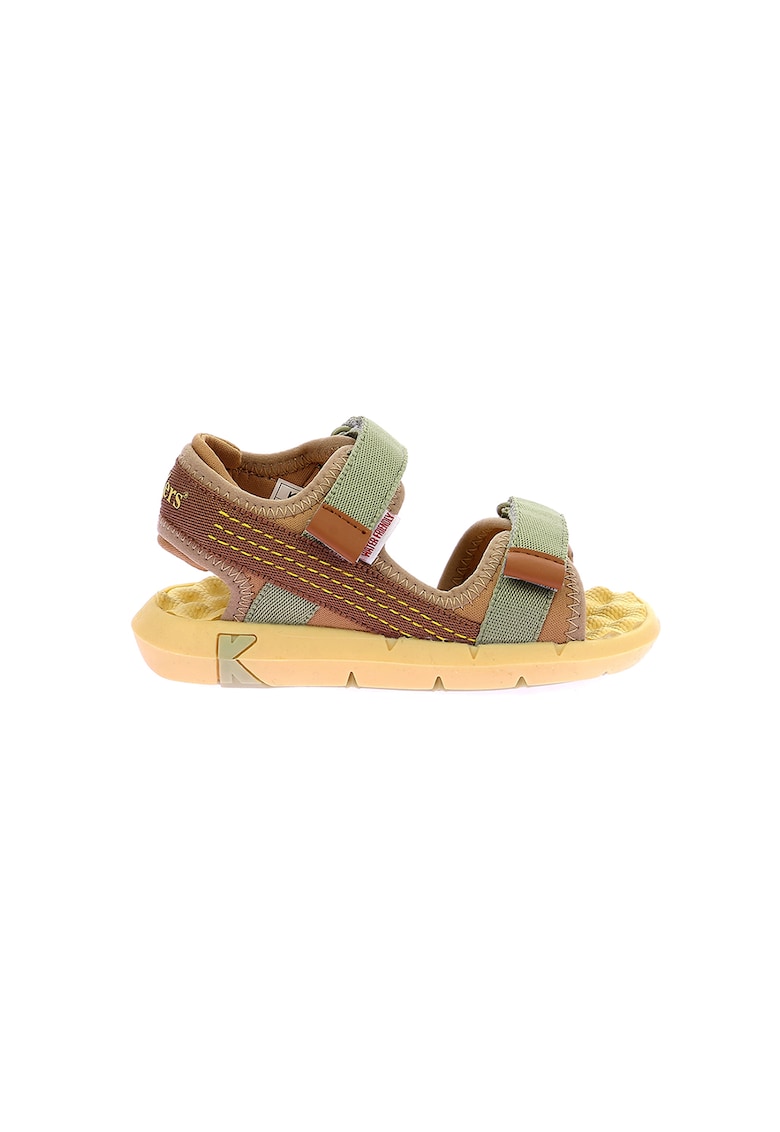 Sandale unisex din material textil cu velcro