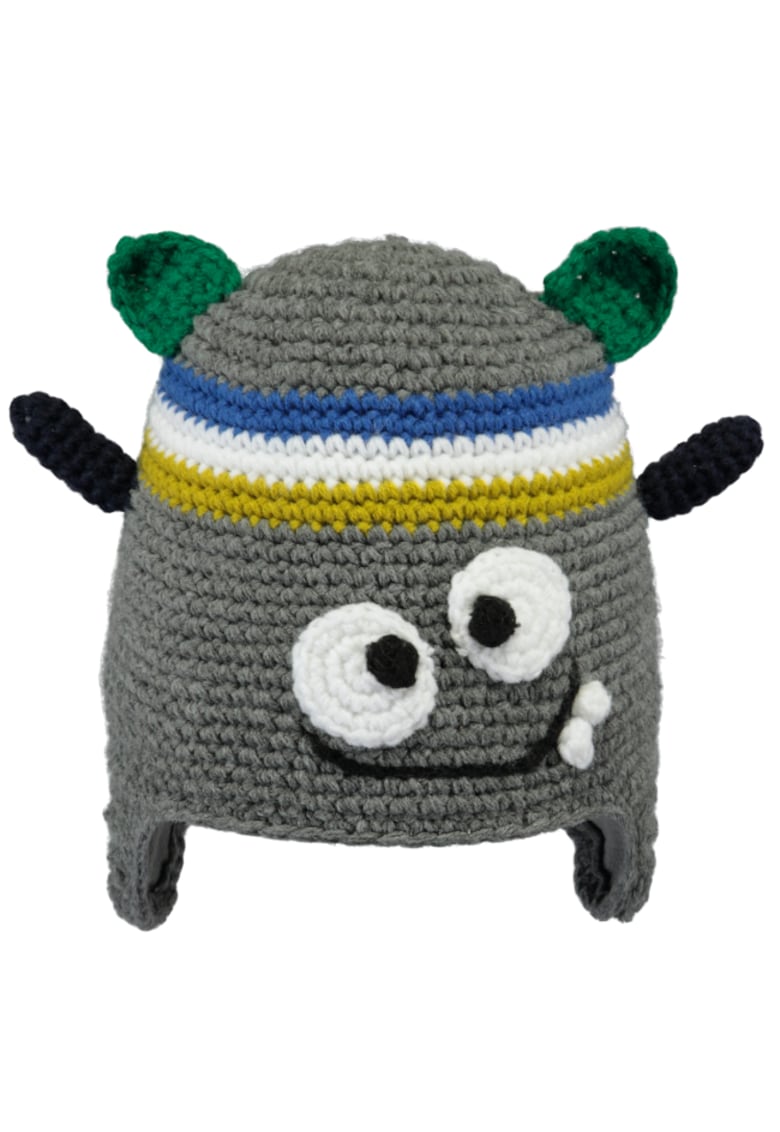 Caciula Monster - Gri - Copii -