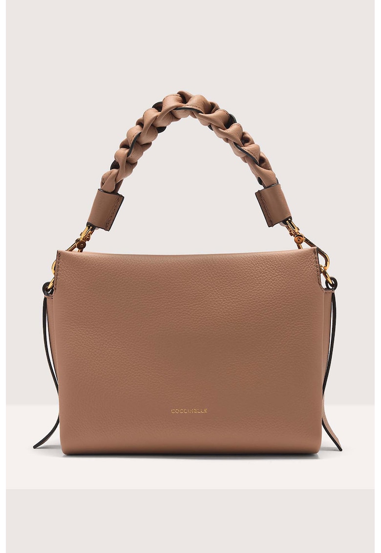 Geanta crossbody din piele cu aspect granulat Boheme Grana