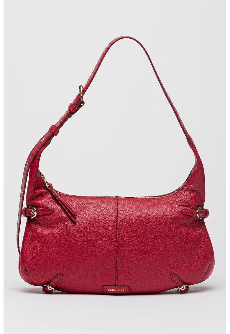 Geanta din piele cu bareta de umar ajustabila Abigail