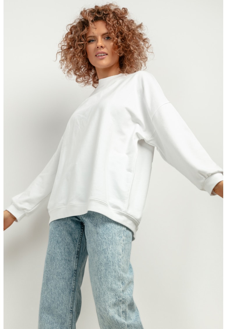 Bluza de trening lejera - alb