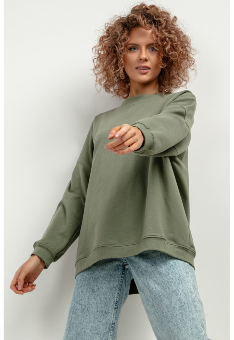 Bluza de trening lejera - verde sparanghel Bluza de trening lejera - verde sparanghel
