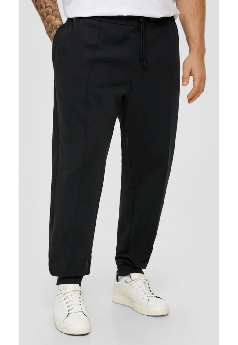 Pantaloni sport - barbati big sizes - Detroit - Regular fit - Negru