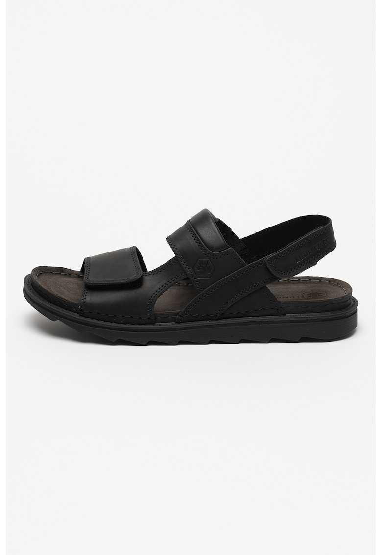 Sandale de piele Asher - Negru stins