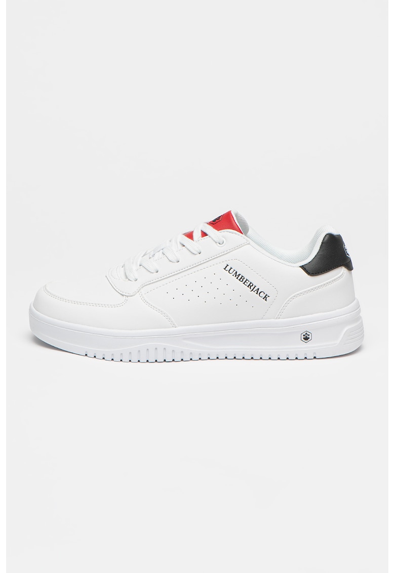 Pantofi sport de piele ecologica cu detalii logo Udemy