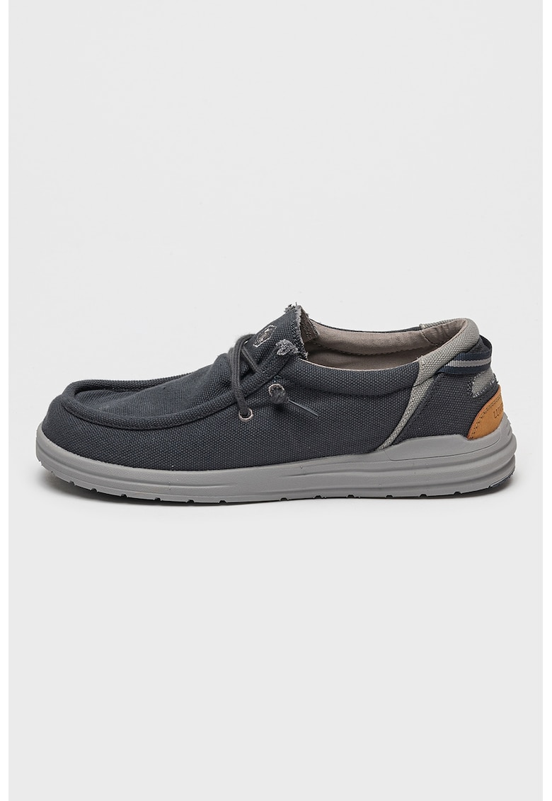 Pantofi sport din material textil Trevor - Gri/Albastru prafuit/Caramel