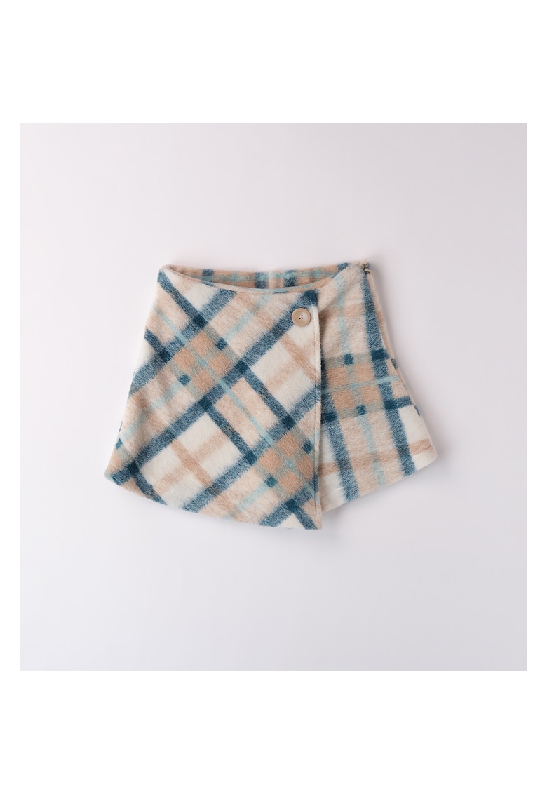 Pantaloni scurti in carouri pentru fete - 4.A885