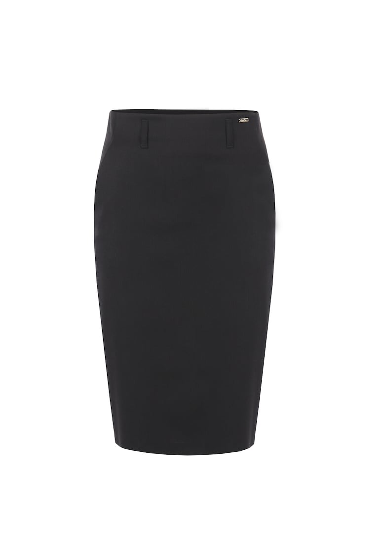 Fusta creion din amestec de lana