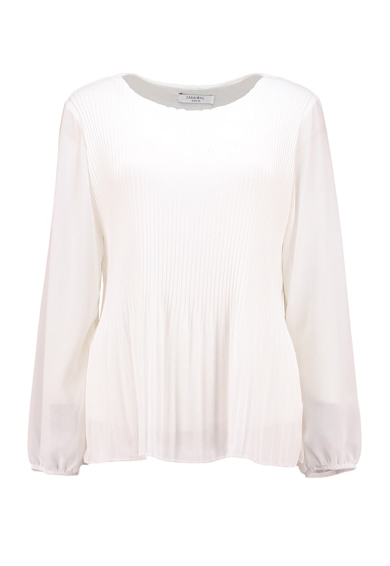 Bluza plisata cu maneci semitransparente Bluza plisata cu maneci semitransparente