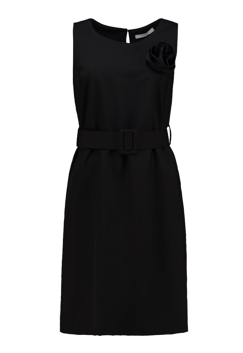 Rochie mini cu aplicatie florala