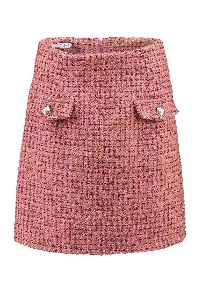 Fusta mini cu buzunare false Fusta mini cu buzunare false