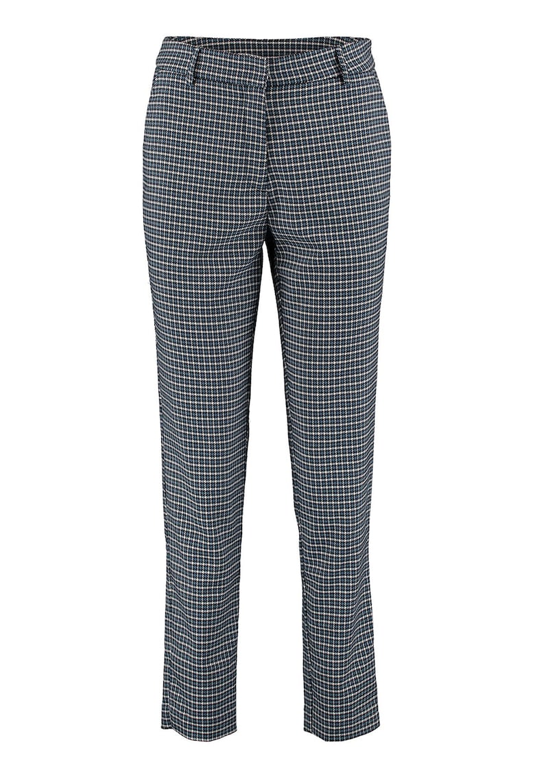 Pantaloni cu imprimeu houndstooth