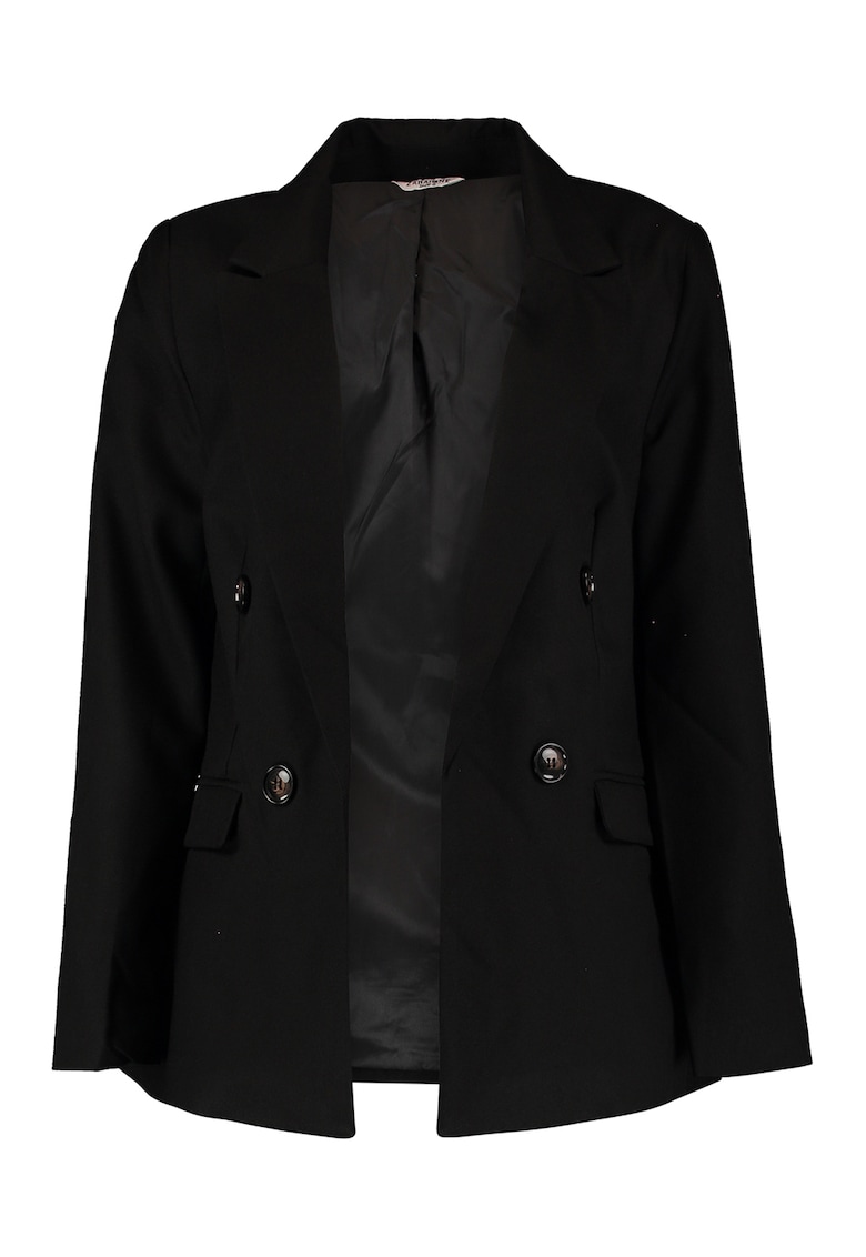 Sacou cu doua randuri de nasturi - Negru