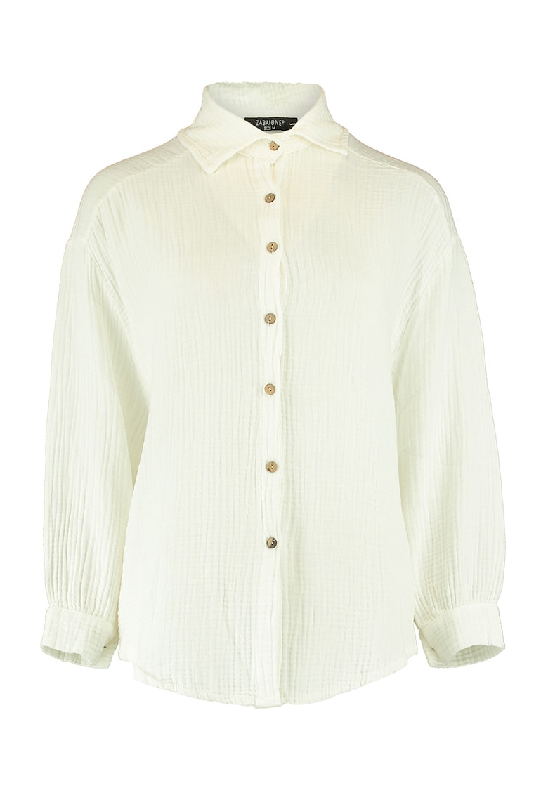 Camasa din bumbac cu maneci lungi Camasa din bumbac cu maneci lungi