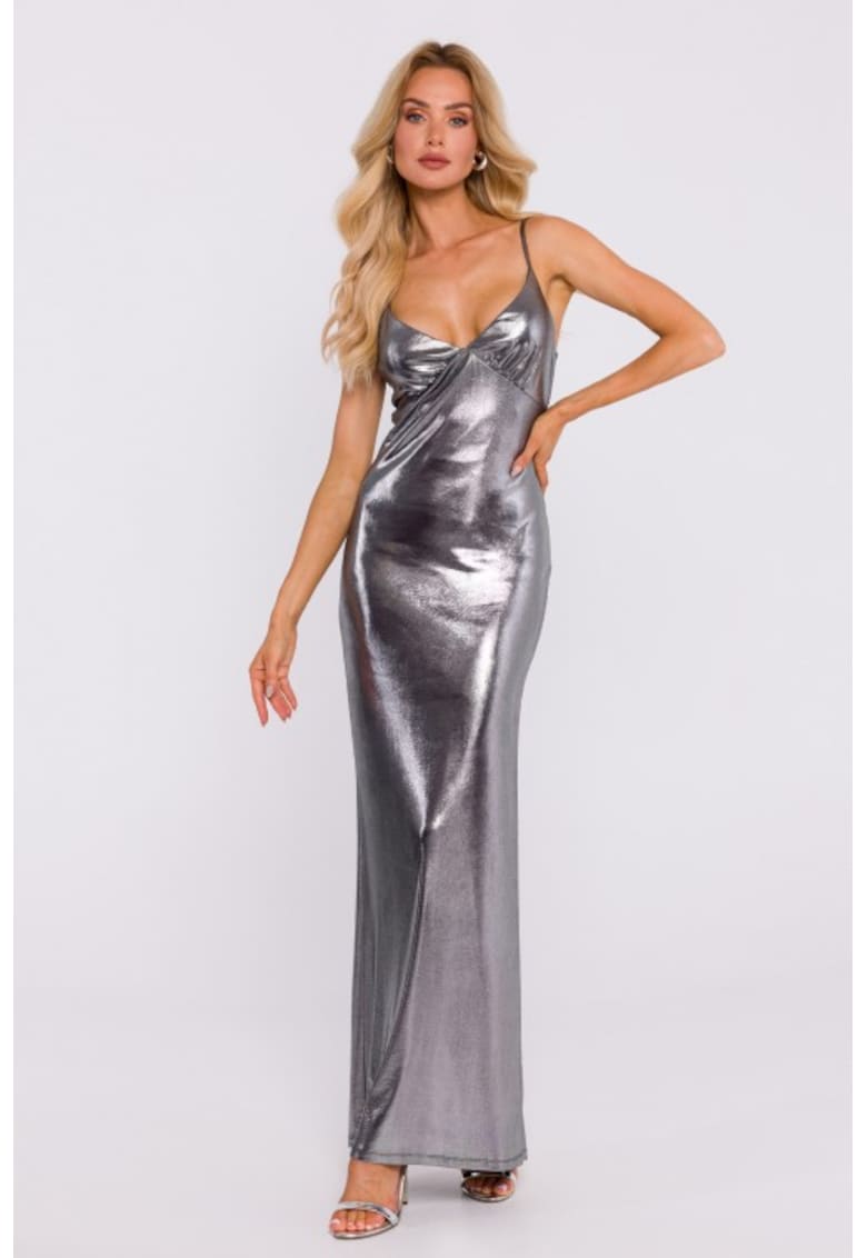 Rochie maxi cu incretire sub bust