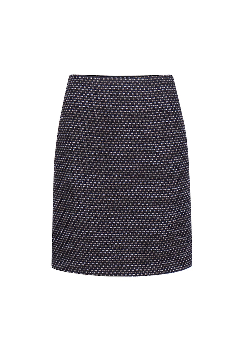 Fusta din amestec de lana virgina