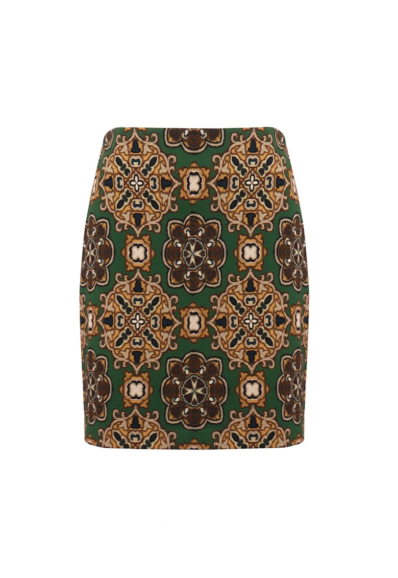 Fusta cu model etnic