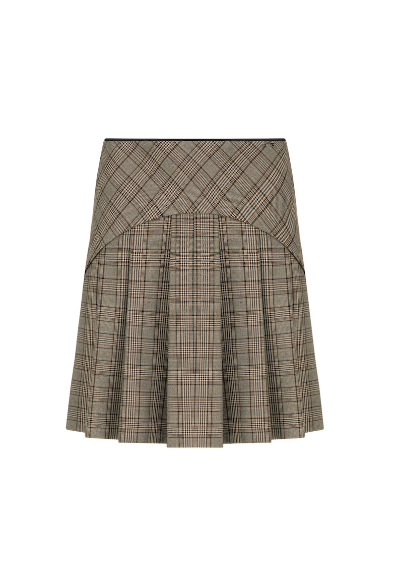 Fusta cu model cu carouri