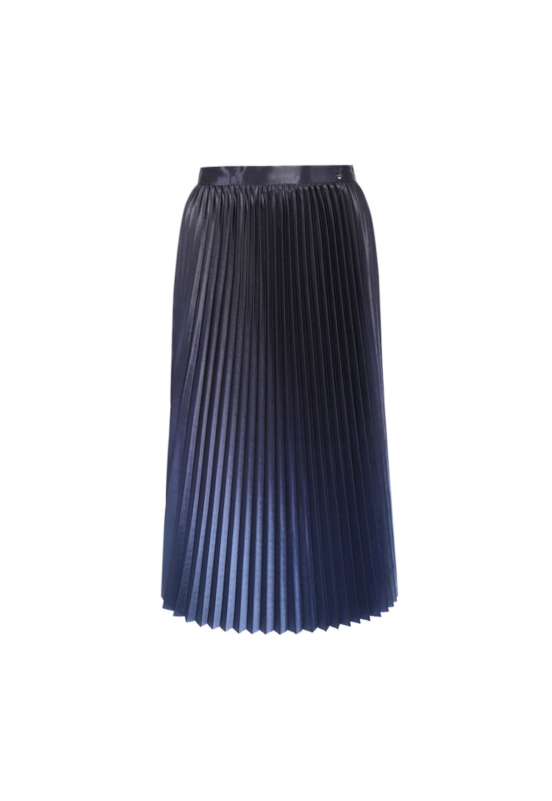 Fusta midi cu model plisat