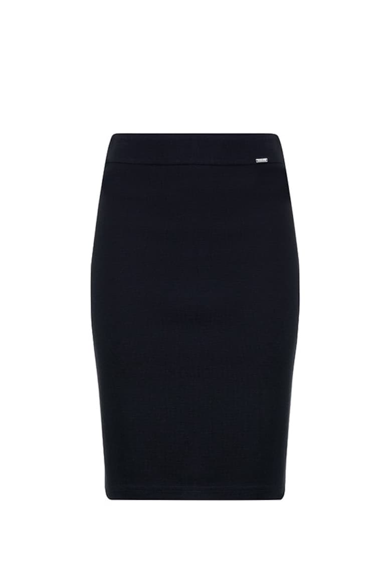 Fusta creion cu amestec de lana virgina