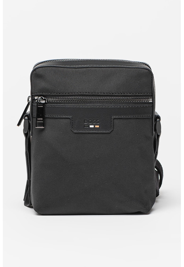 Geanta crossbody din material textil cu aspect texturat Ray