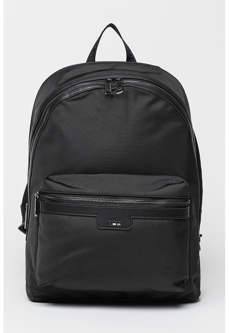 Rucsac cu aspect texturat Ray - Negru