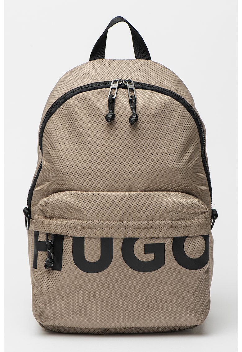 Rucsac cu imprimeu logo Shaun - Maro nisip
