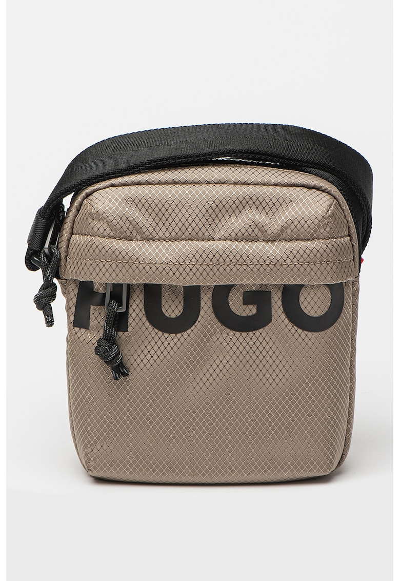 Hugo Geanta crossbody cu imprimeu logo Shaun - Maro