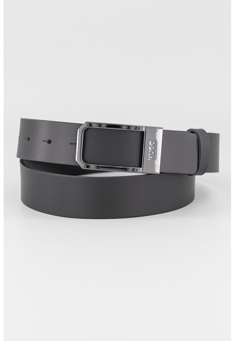 Curea de piele cu catarama metalica