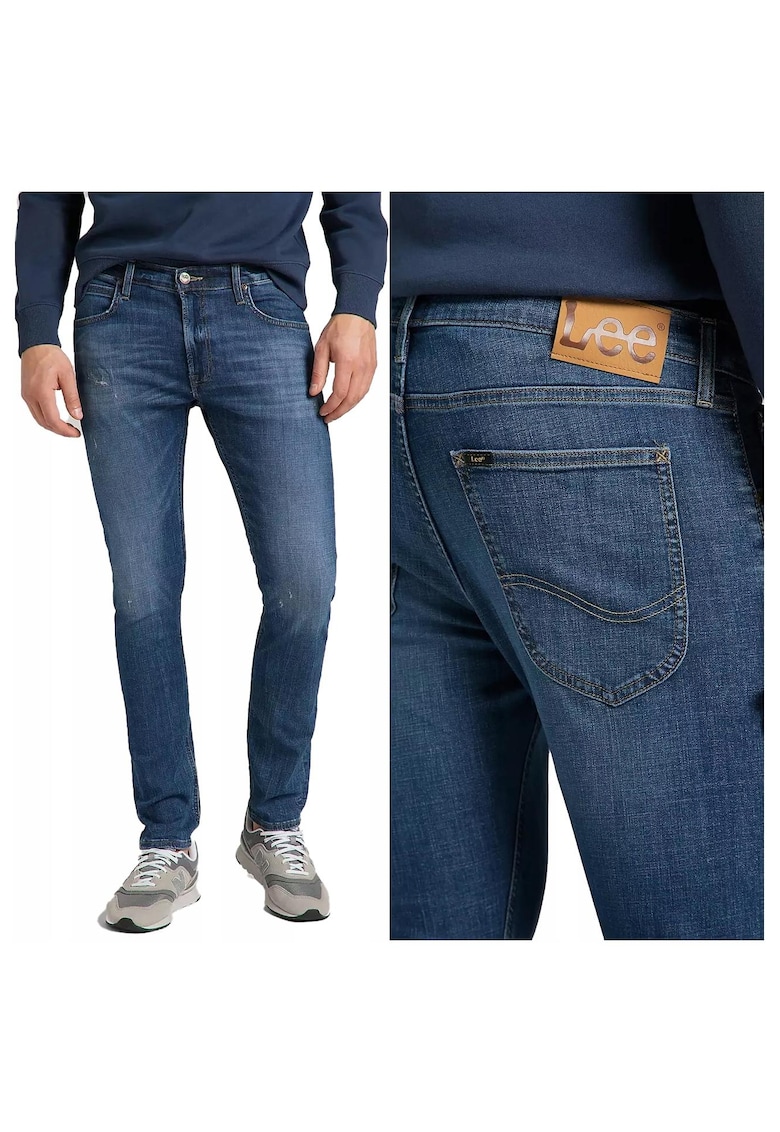 Blugi barbati -  Luke - Bumbac - Lungi - Barbati - Slim fit - W31-L34 US - Albastru