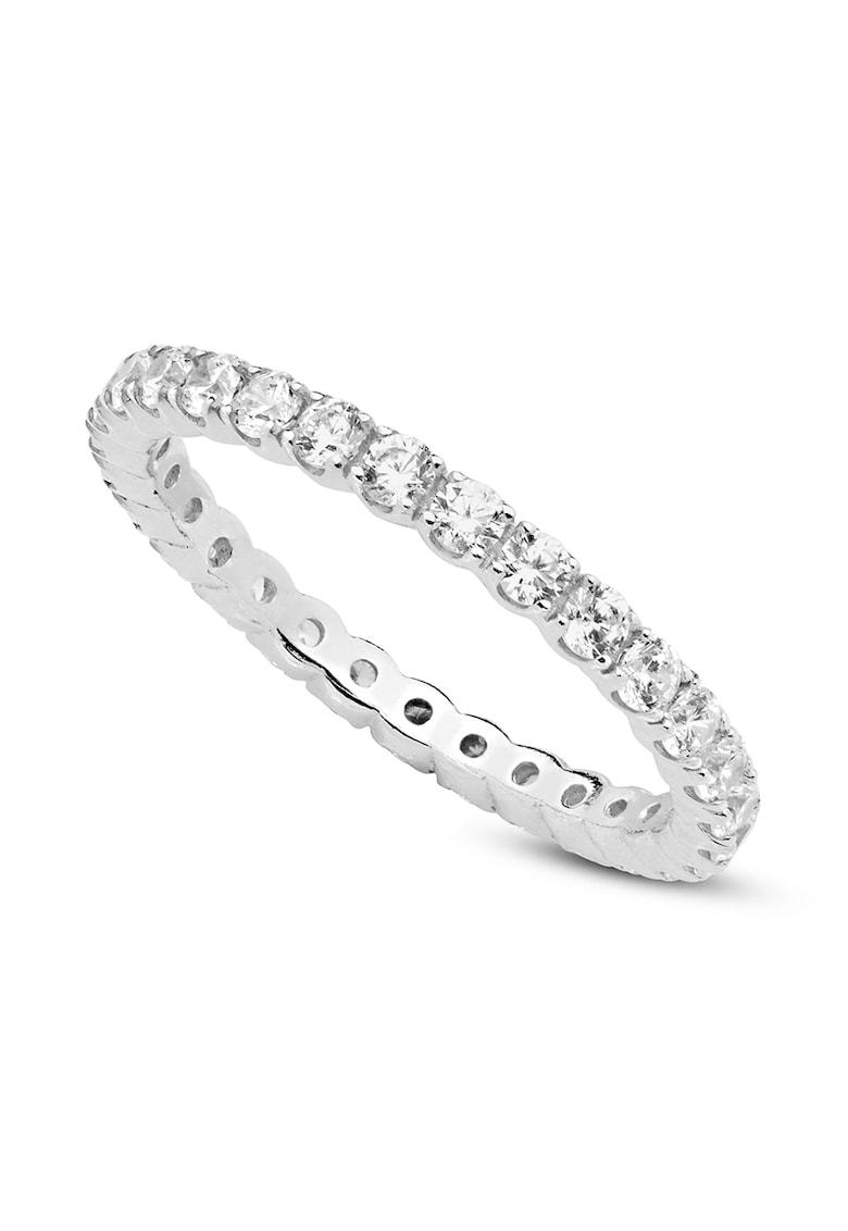 Inel din argint veritabil cu zirconia