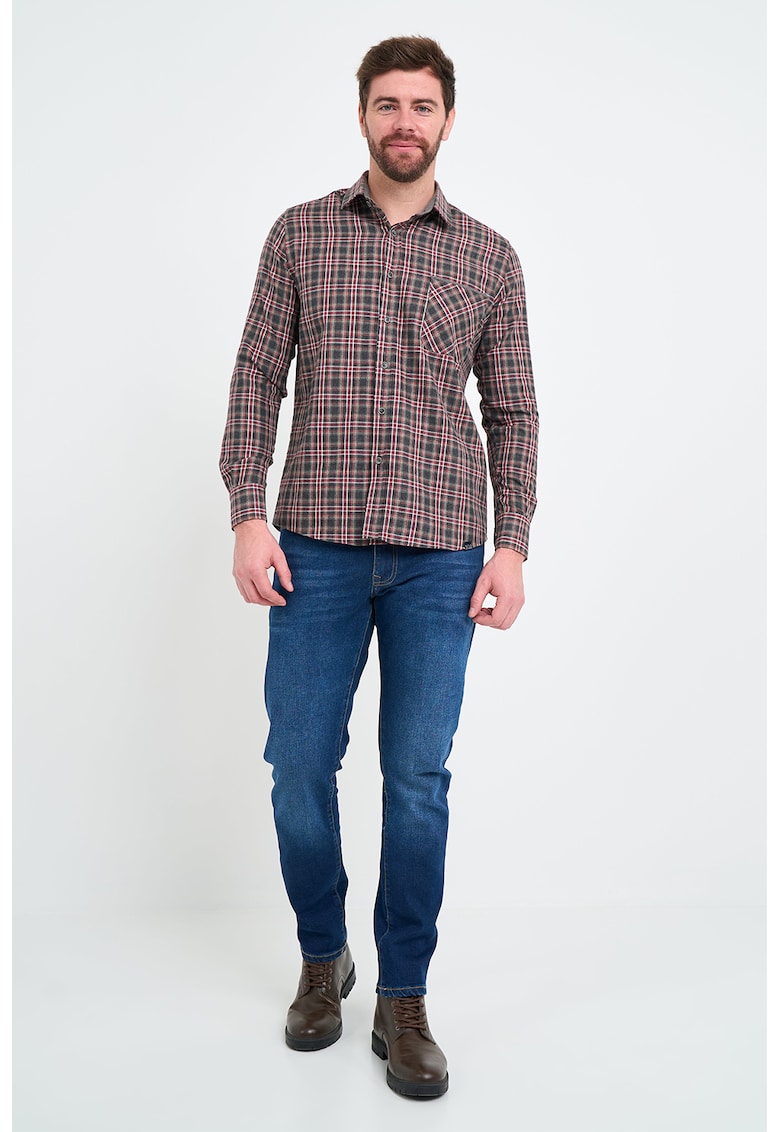 Camasa cu buzunar pe piept