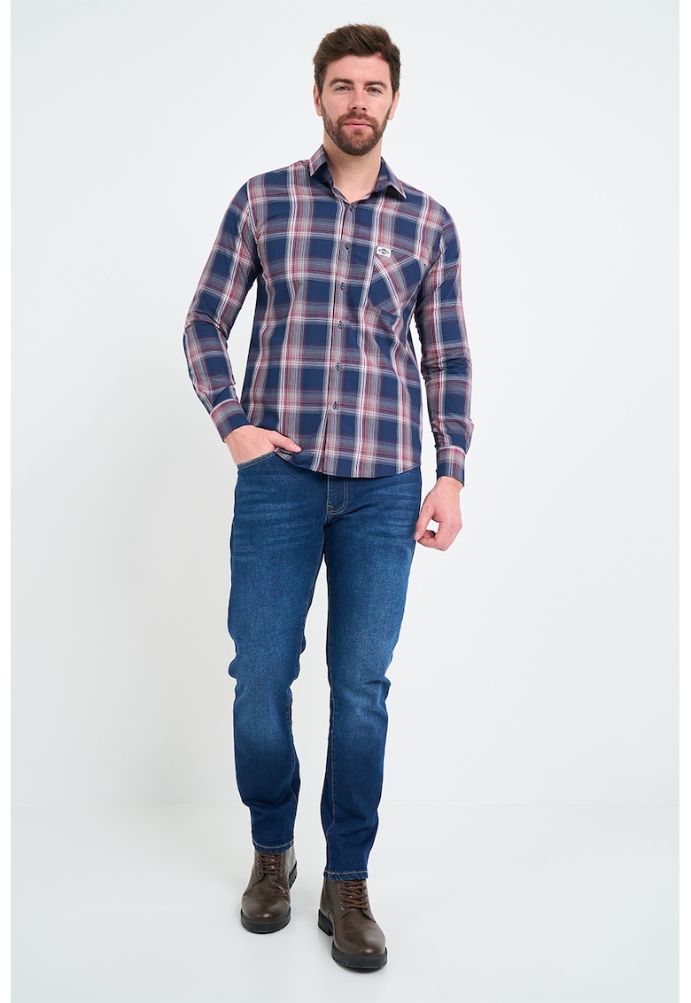 Camasa cu buzunar pe piept