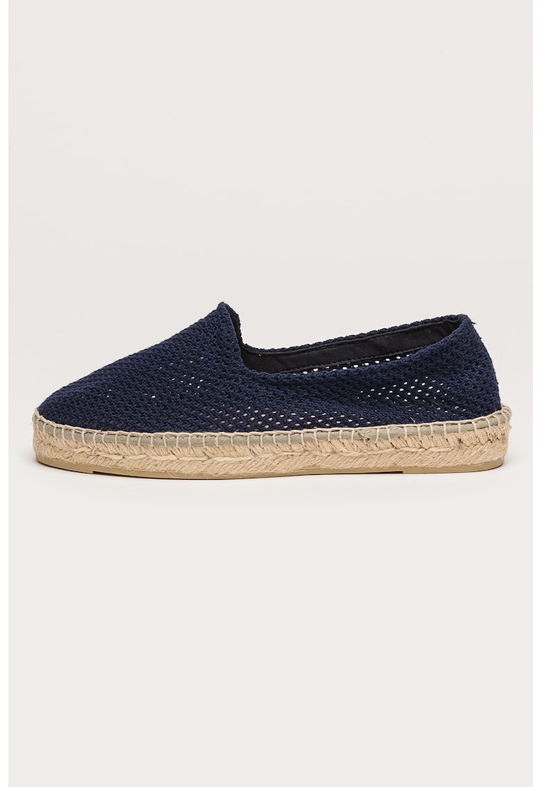 Espadrile tricotate cu perforatii