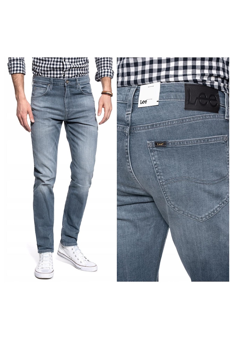 Blugi barbati -  Austin - Bumbac - Lungi - Barbati - Slim fit - W31-L34 US - Gri