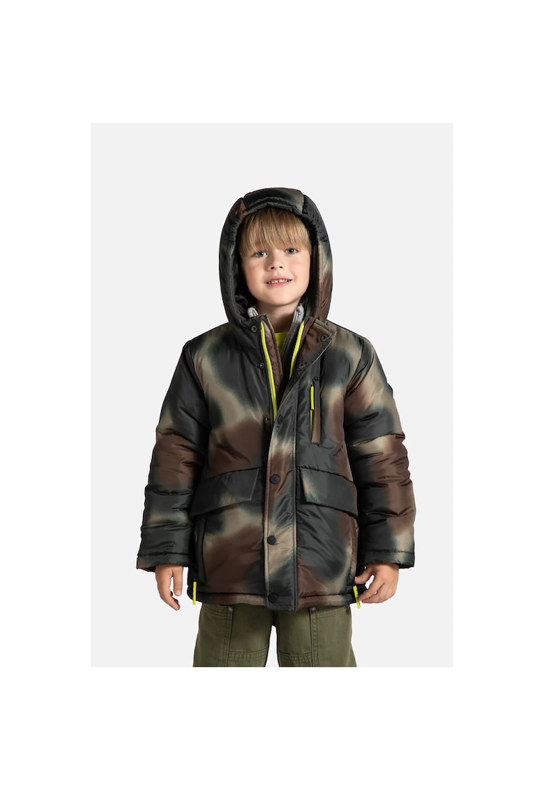 Geaca sport de iarna  pentru baieti - matlasata - poliester - multicolor