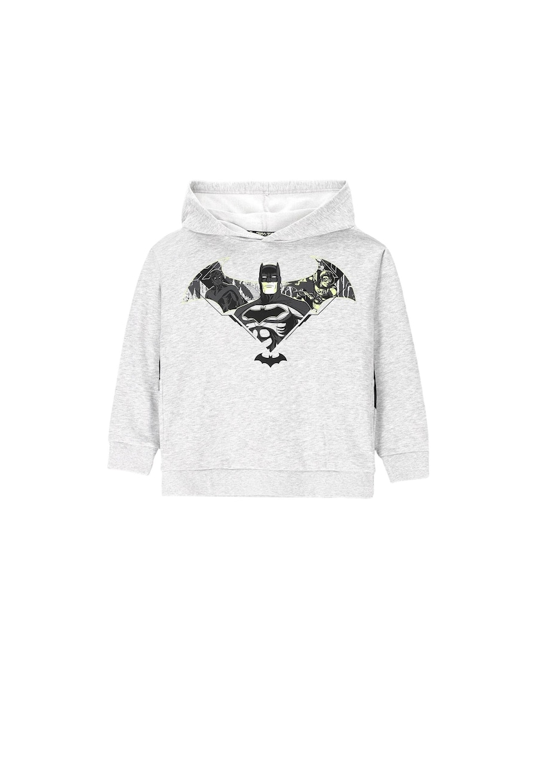 Hanorac baieti -  Bumbac - Gri/Negru