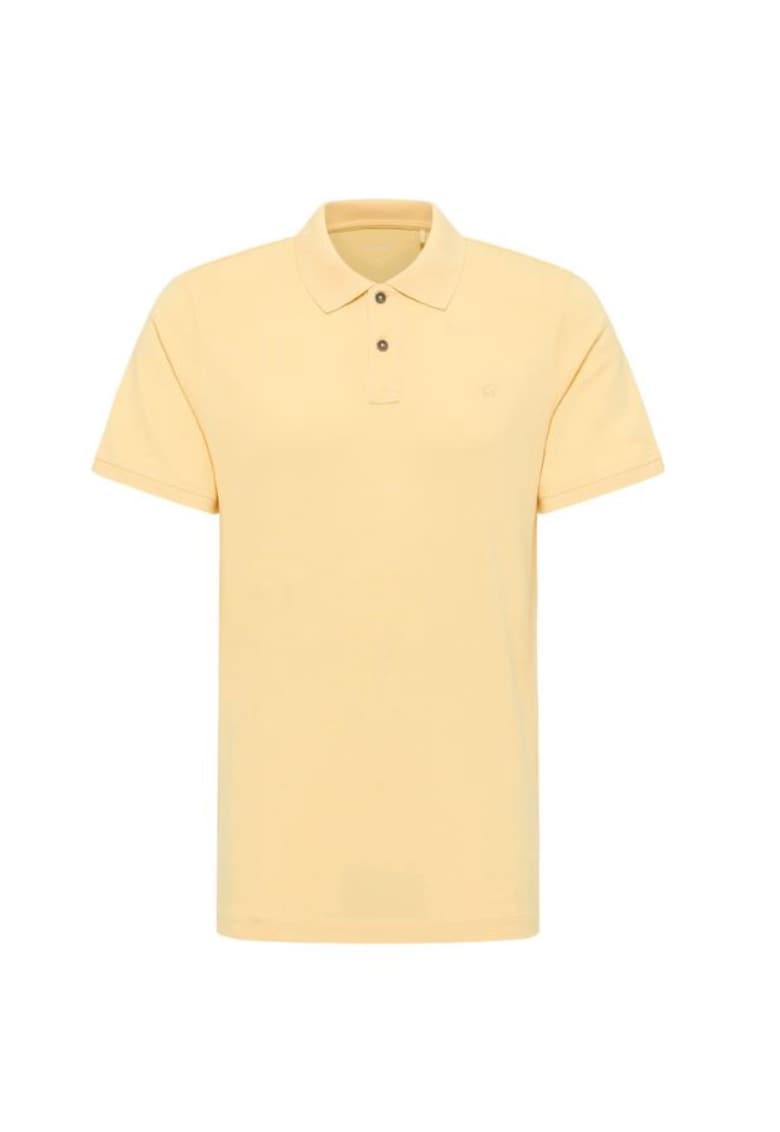 Tricou barbati model 1015065 - galben - bumbac -