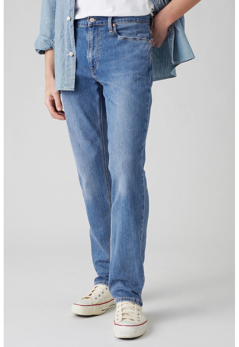 Blugi conici cu talie medie 541