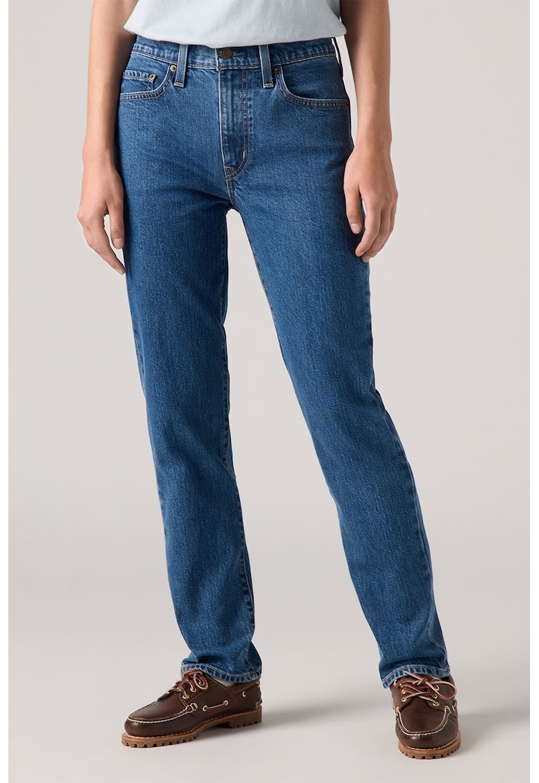 Blugi slim fit 724™ - Albastru melange/Albastru