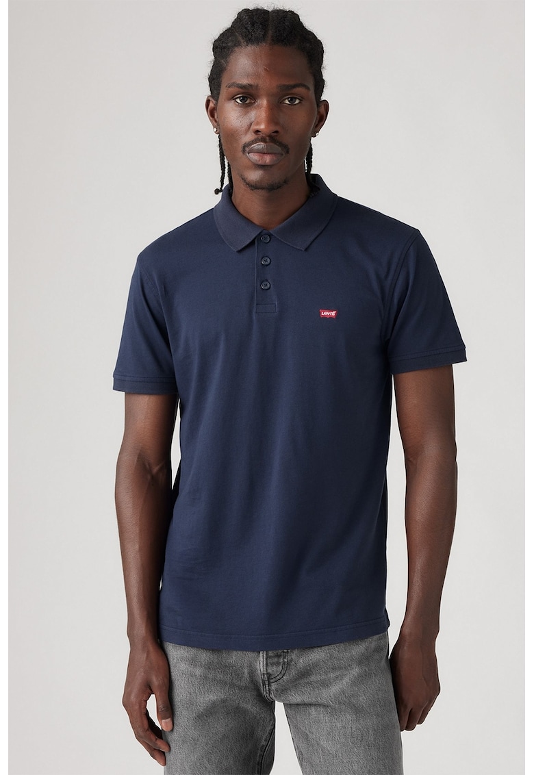 Tricou polo din bumbac pique