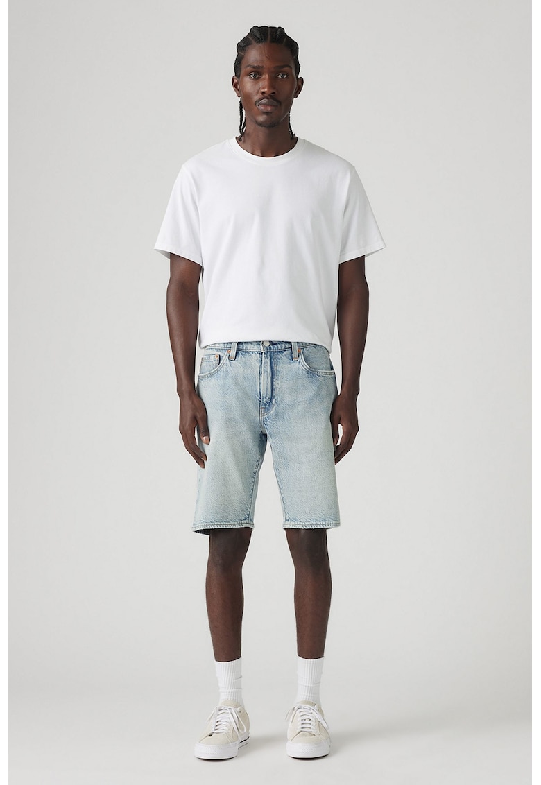 Bermude din denim cu croiala dreapta 405™