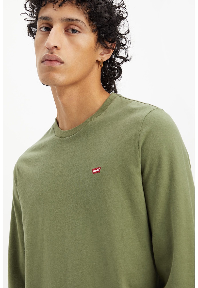 Bluza de bumbac cu logo