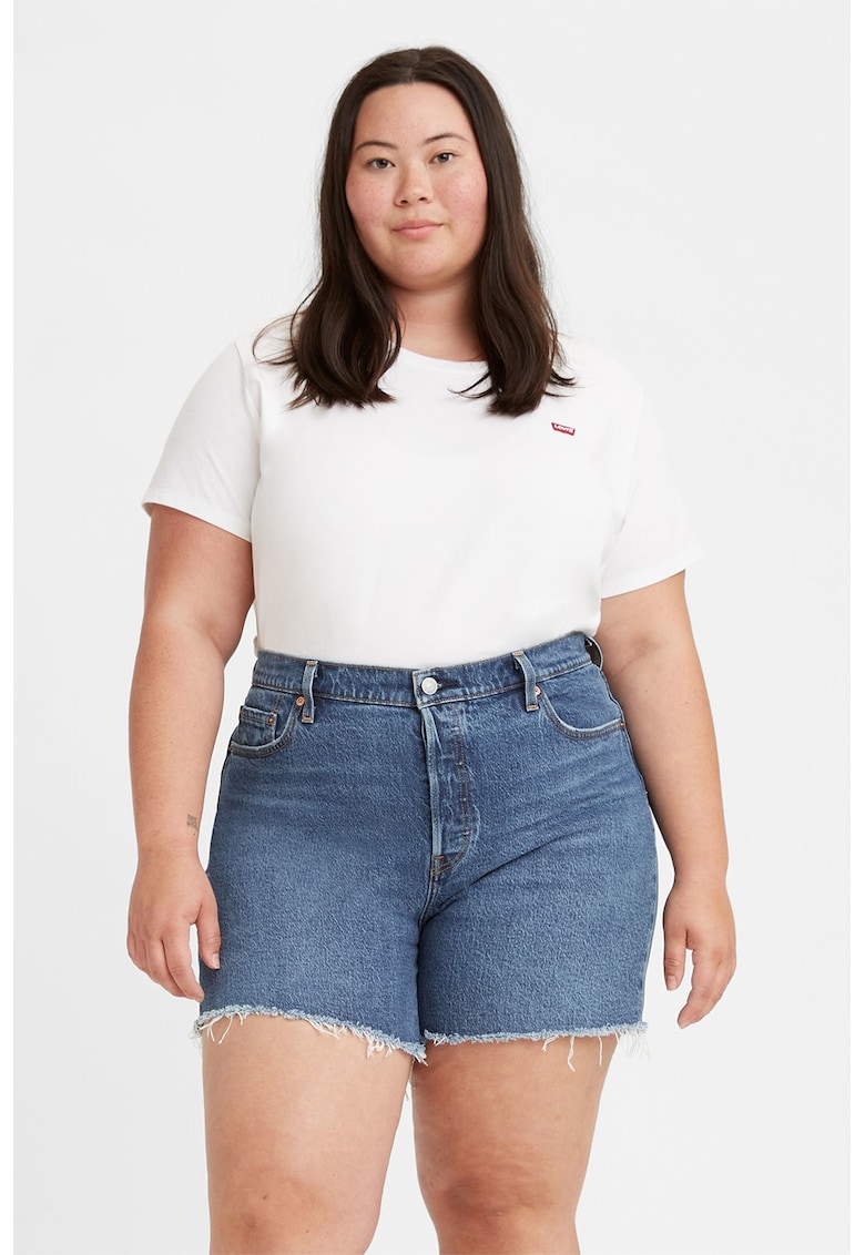 Tricou din bumbac cu logo discret