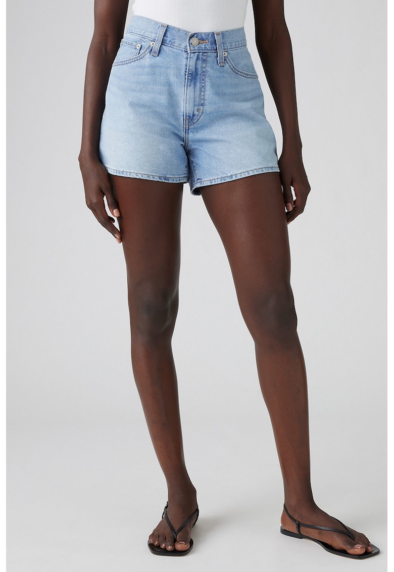 Blugi scurti mom fit 80's